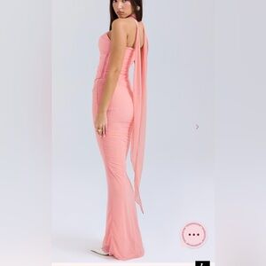 House of CB Maxi Skirt S Peach